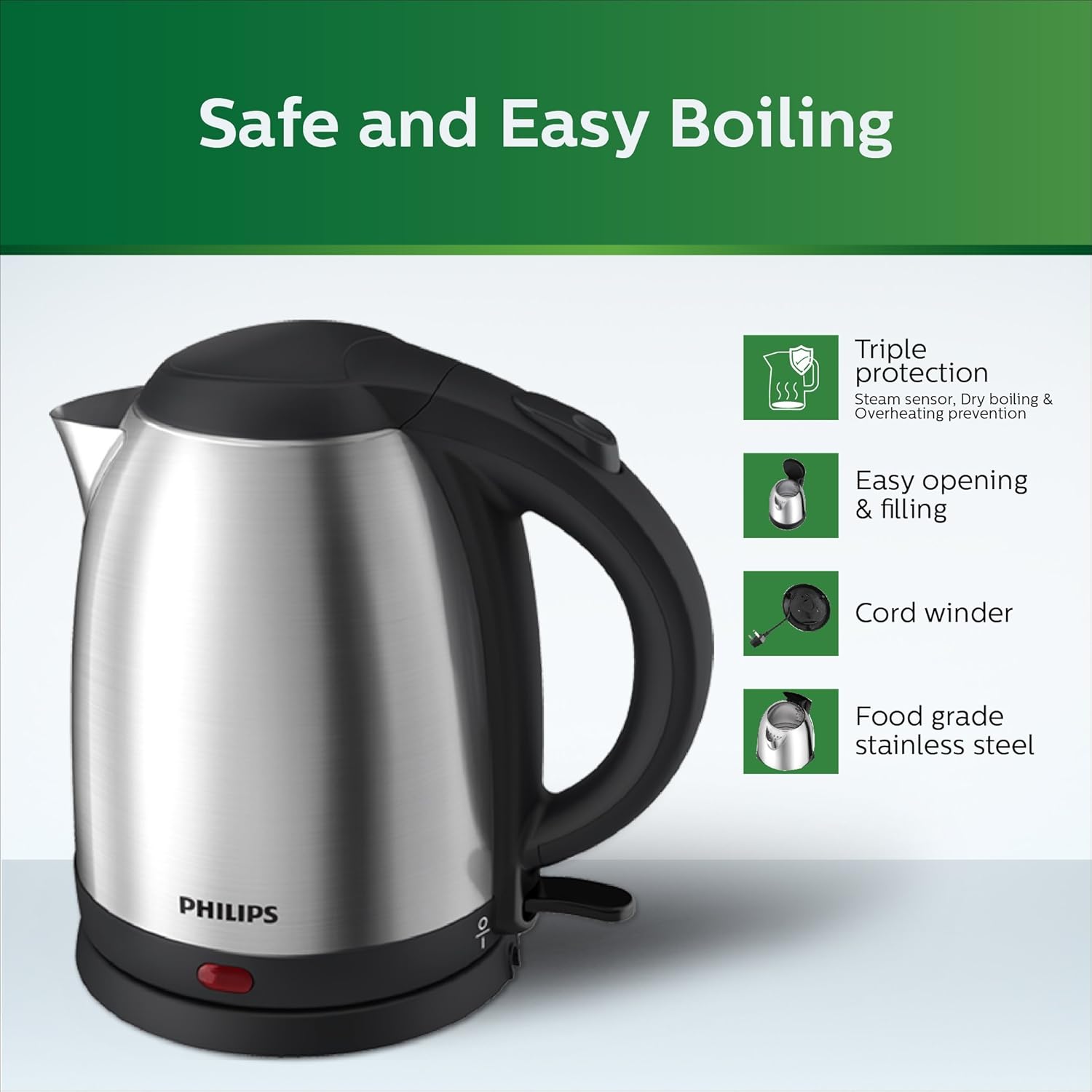 Philips 1.5-Litre Electric Kettle