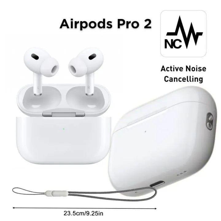 AirPod Pro 2nd Generation Wireless Earbuds with Active Noise Cancellation