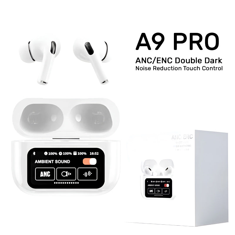 A9 Airpods Pro With Digital Display – Touch Screen Airpods