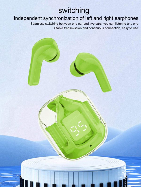 Air 31 Tws Transparent Earbuds Bluetooth 5.3v (random Color  )