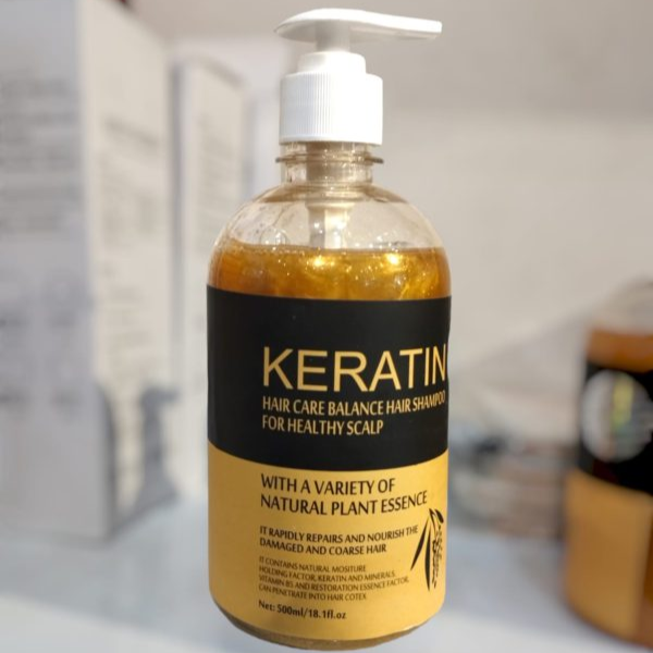 Keratin Hair Care Balance Hair Shampoo & Hair Treatment – (500ml)